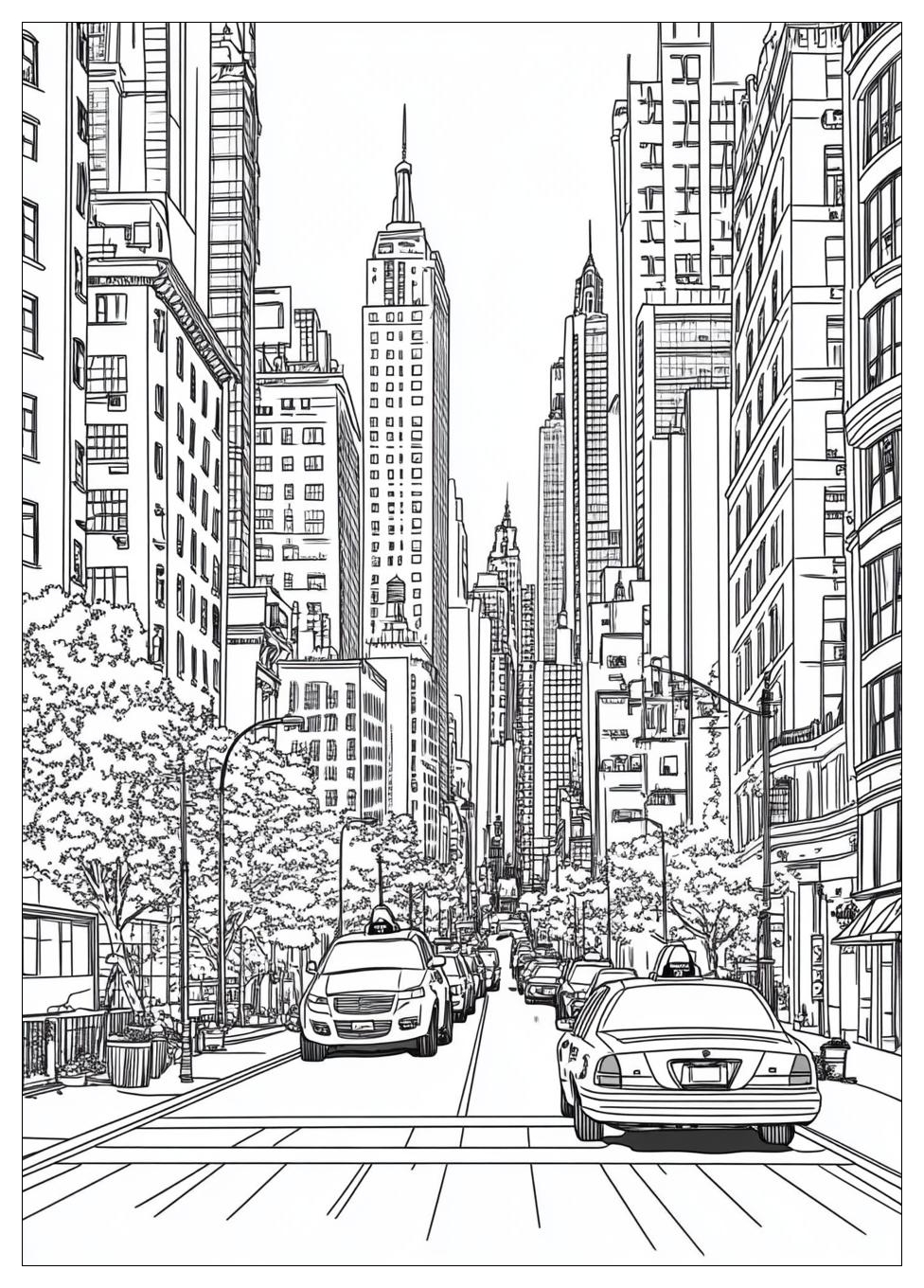 City Coloring Pages-13