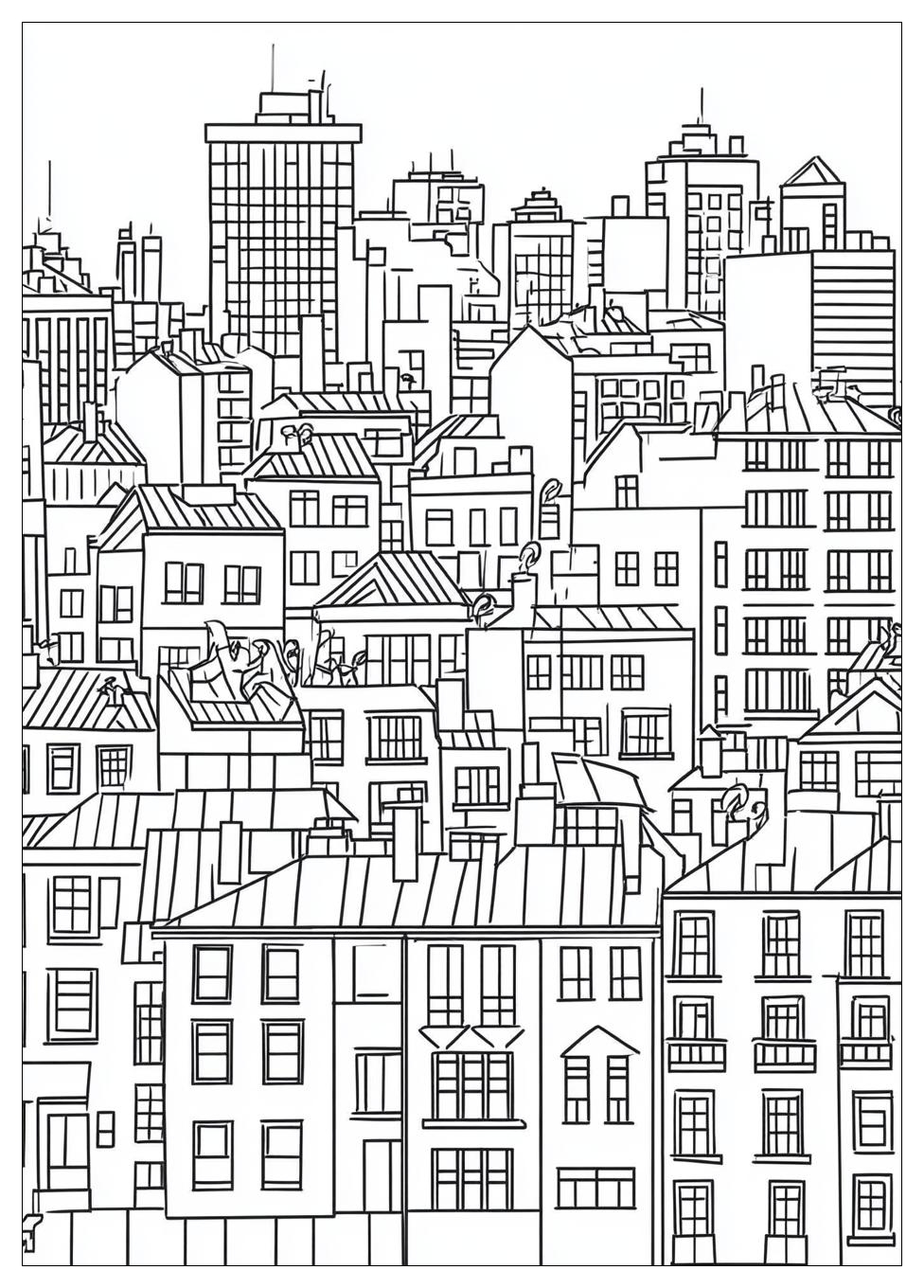 City Coloring Pages-18