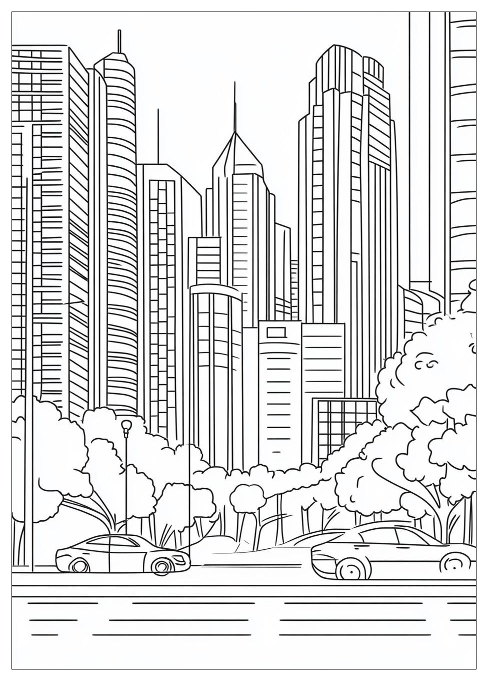City Coloring Pages-6