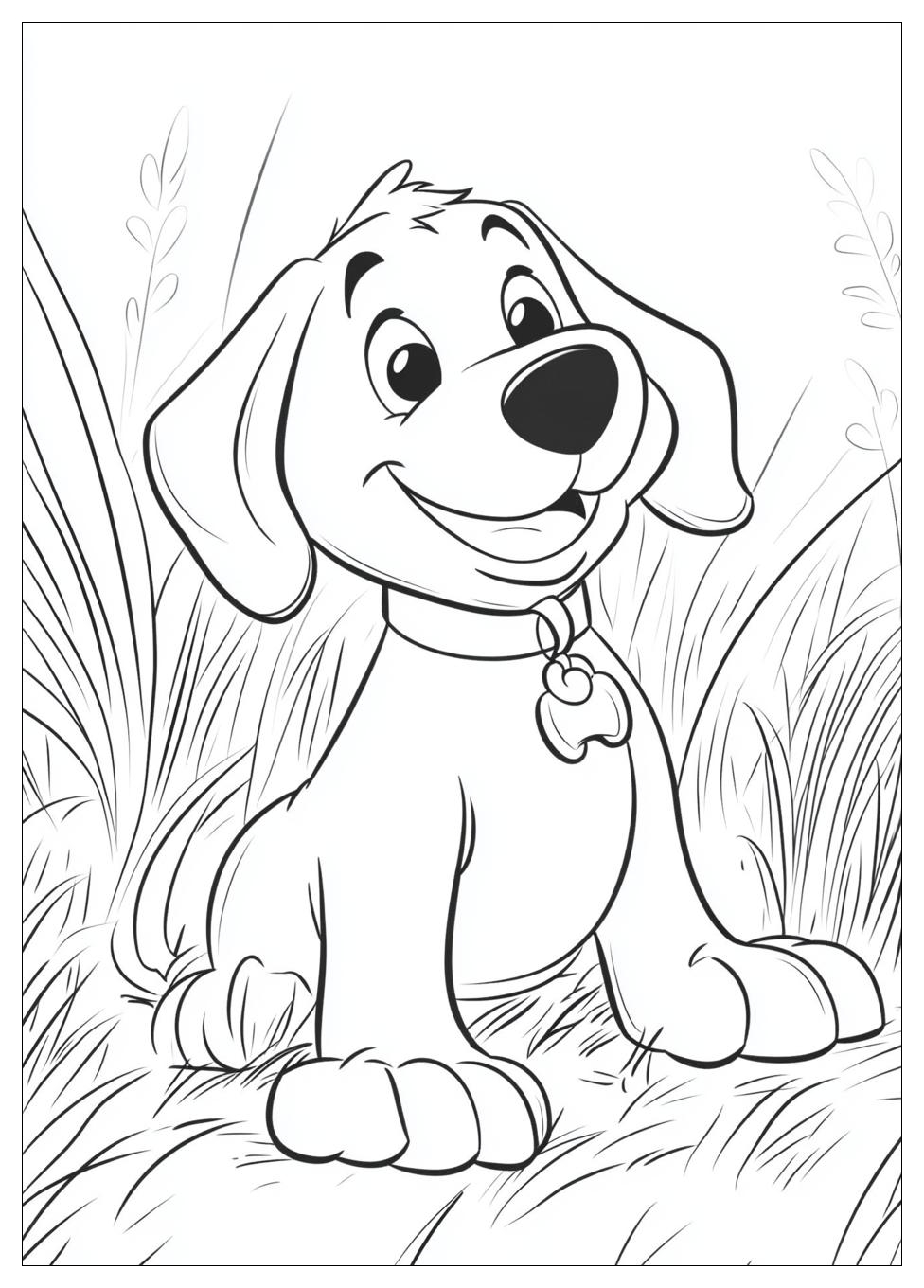 Clifford Coloring Pages-1