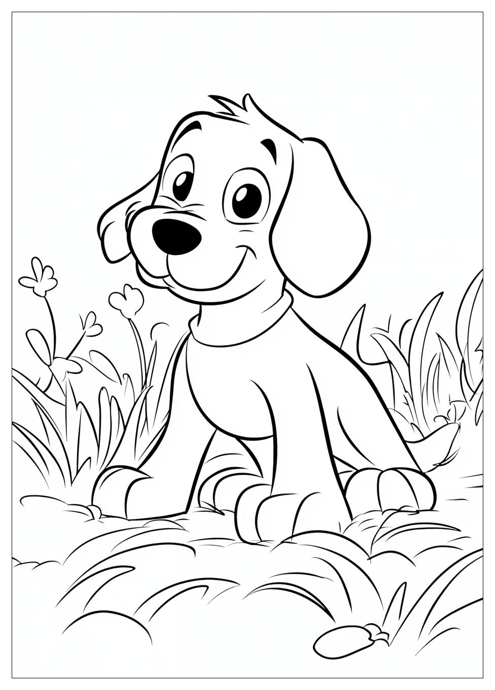 Clifford Coloring Pages-12