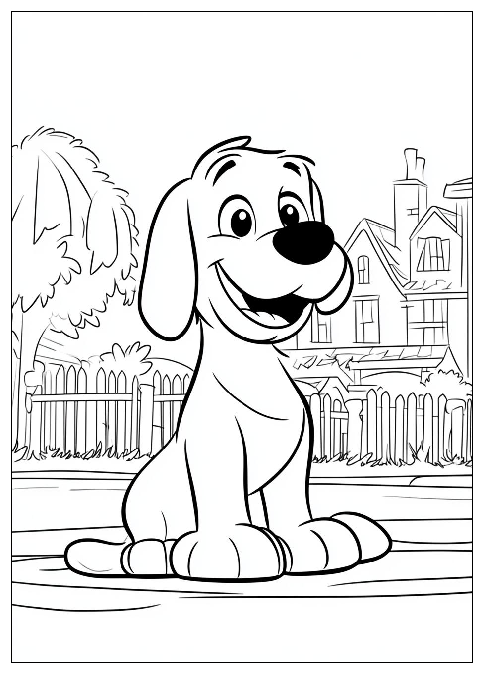 Clifford Coloring Pages-5