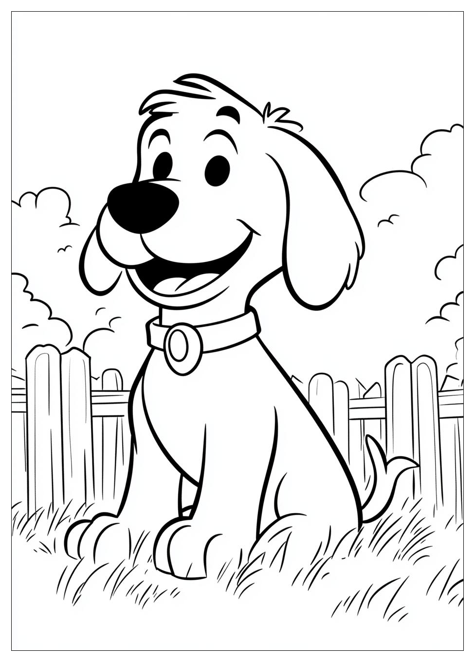 Clifford Coloring Pages-6