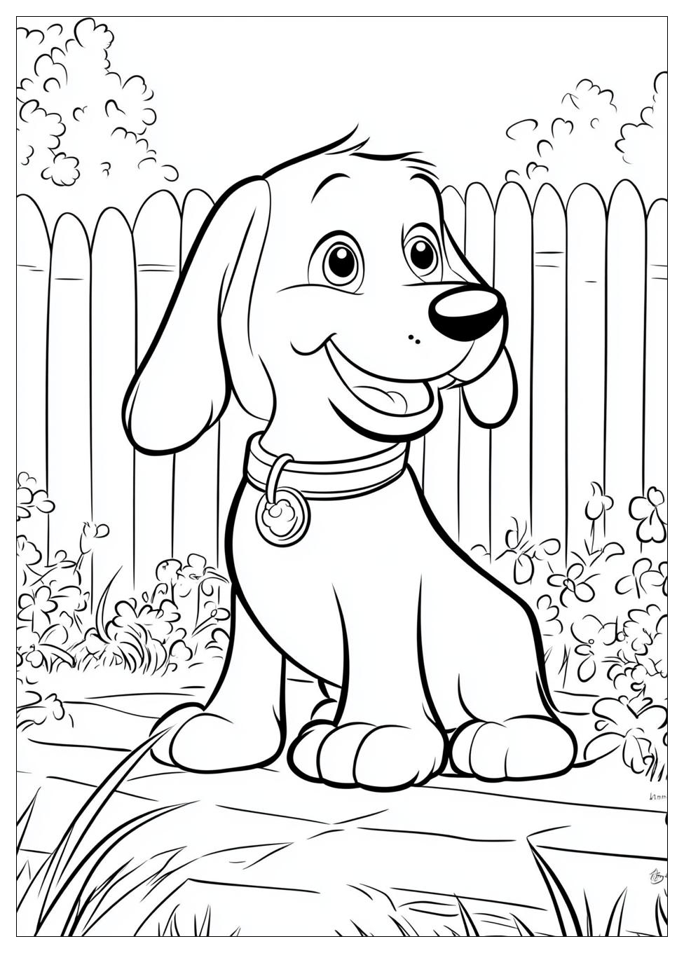 Clifford Coloring Pages-8