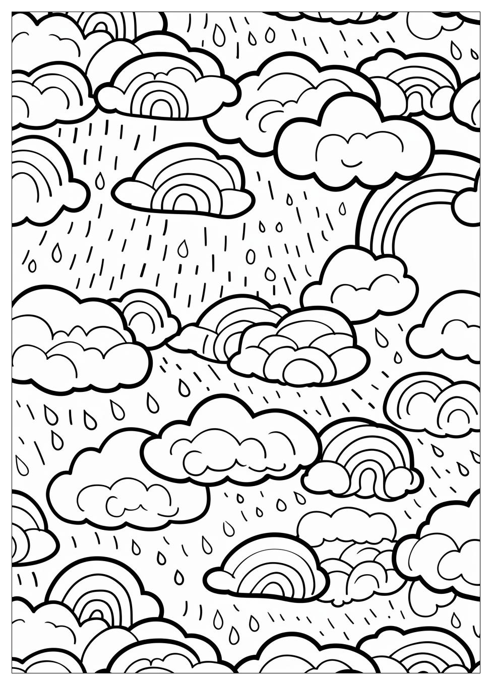 Cloud Coloring Pages-11