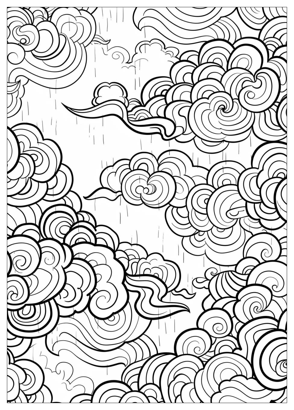Cloud Coloring Pages-17