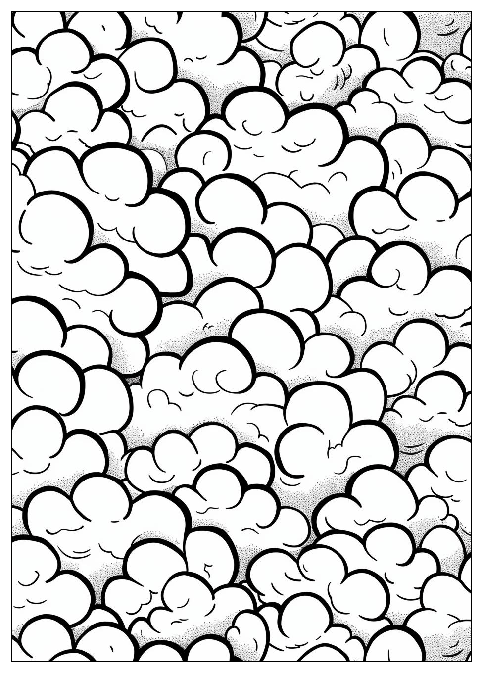 Cloud Coloring Pages-18