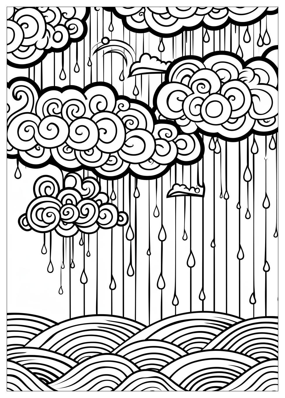 Cloud Coloring Pages-5