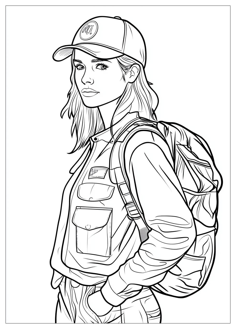 Community Helpers Coloring Pages-13