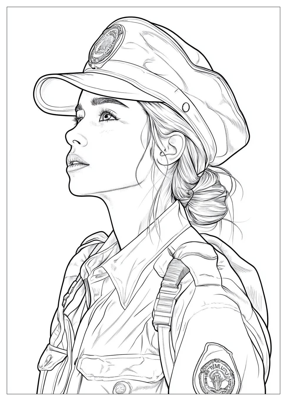 Community Helpers Coloring Pages-15