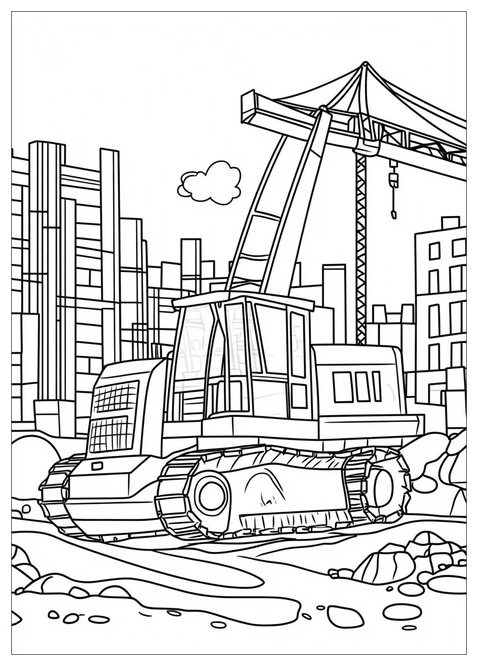 Construction Coloring Pages-11