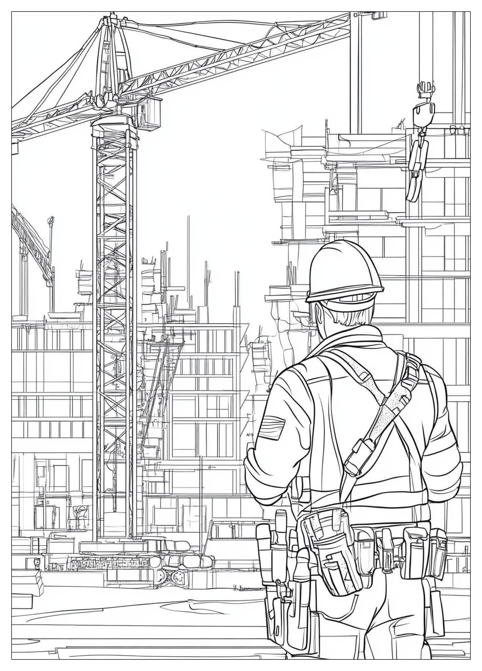 Construction Coloring Pages-13