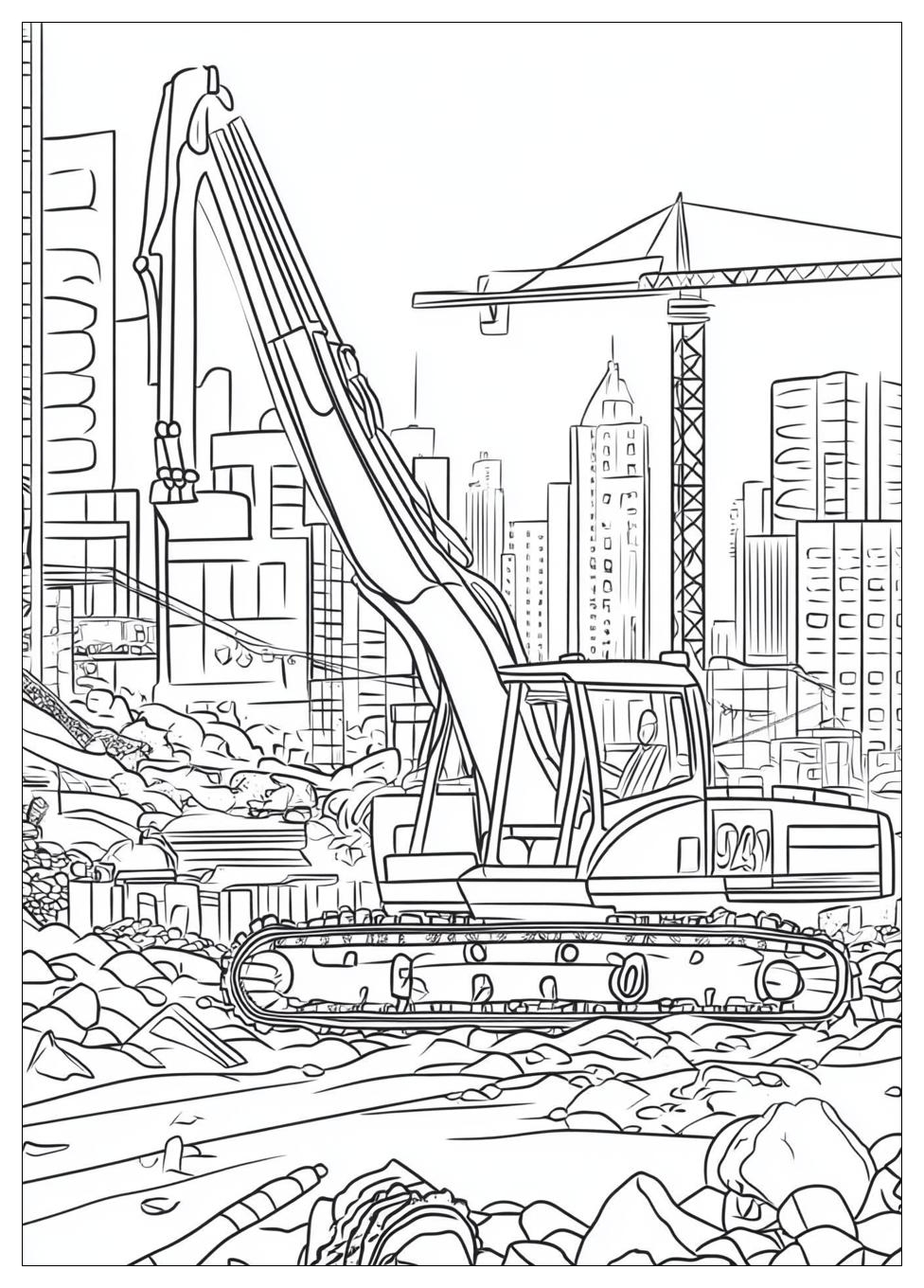 Construction Coloring Pages-15