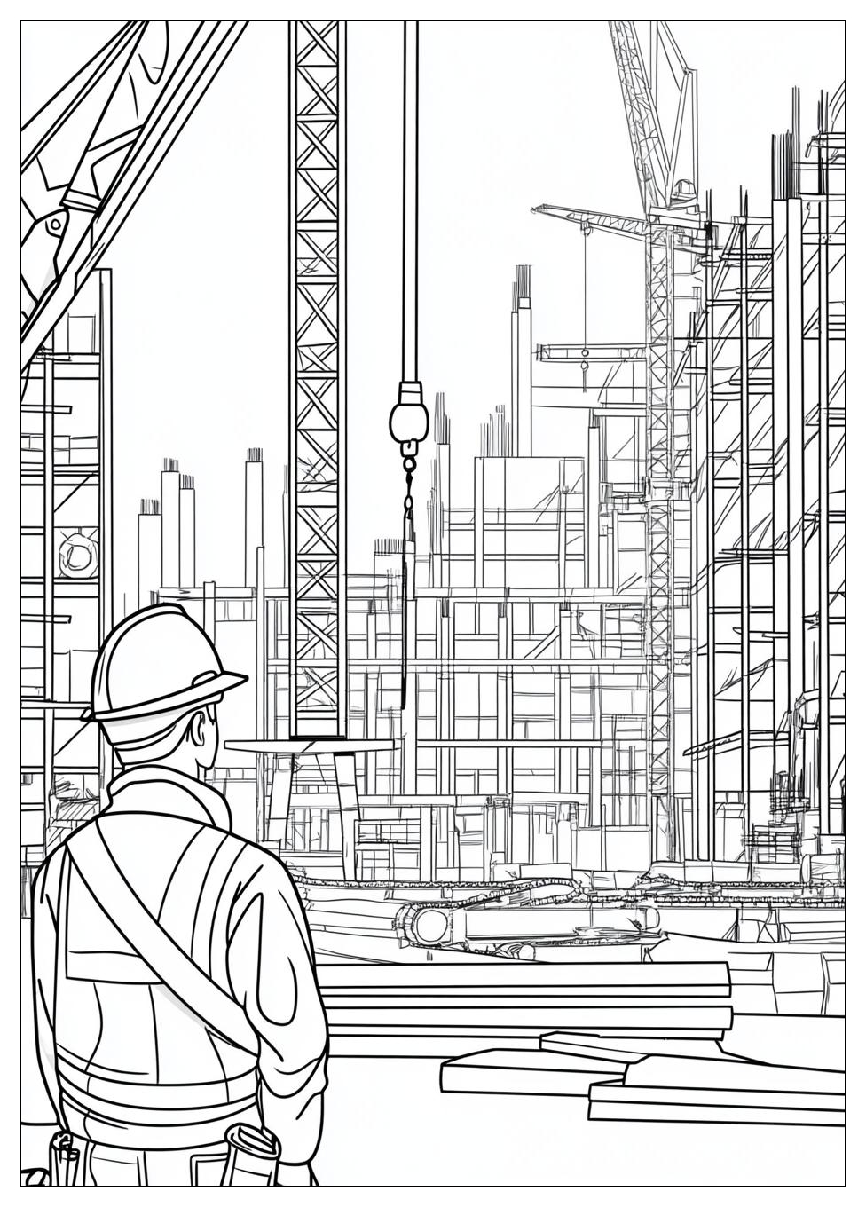 Construction Coloring Pages-17