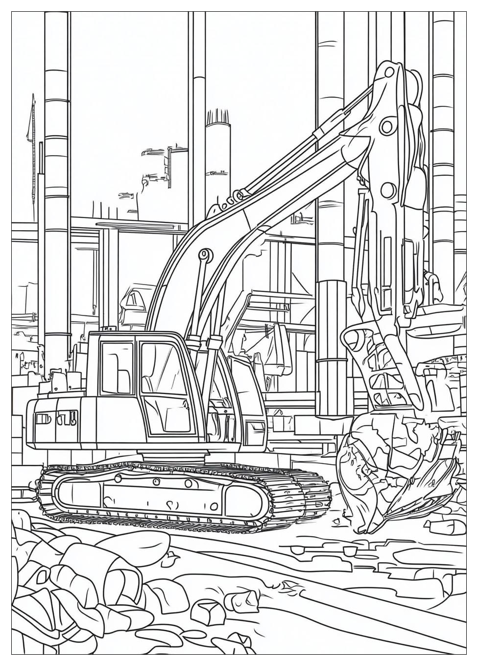 Construction Coloring Pages-18