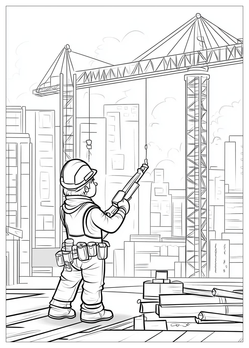 Construction Coloring Pages-2