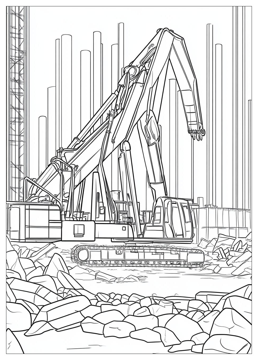 Construction Coloring Pages-20