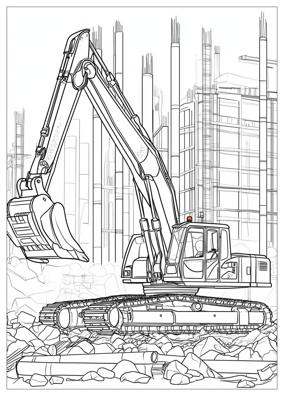 Construction Coloring Pages-4