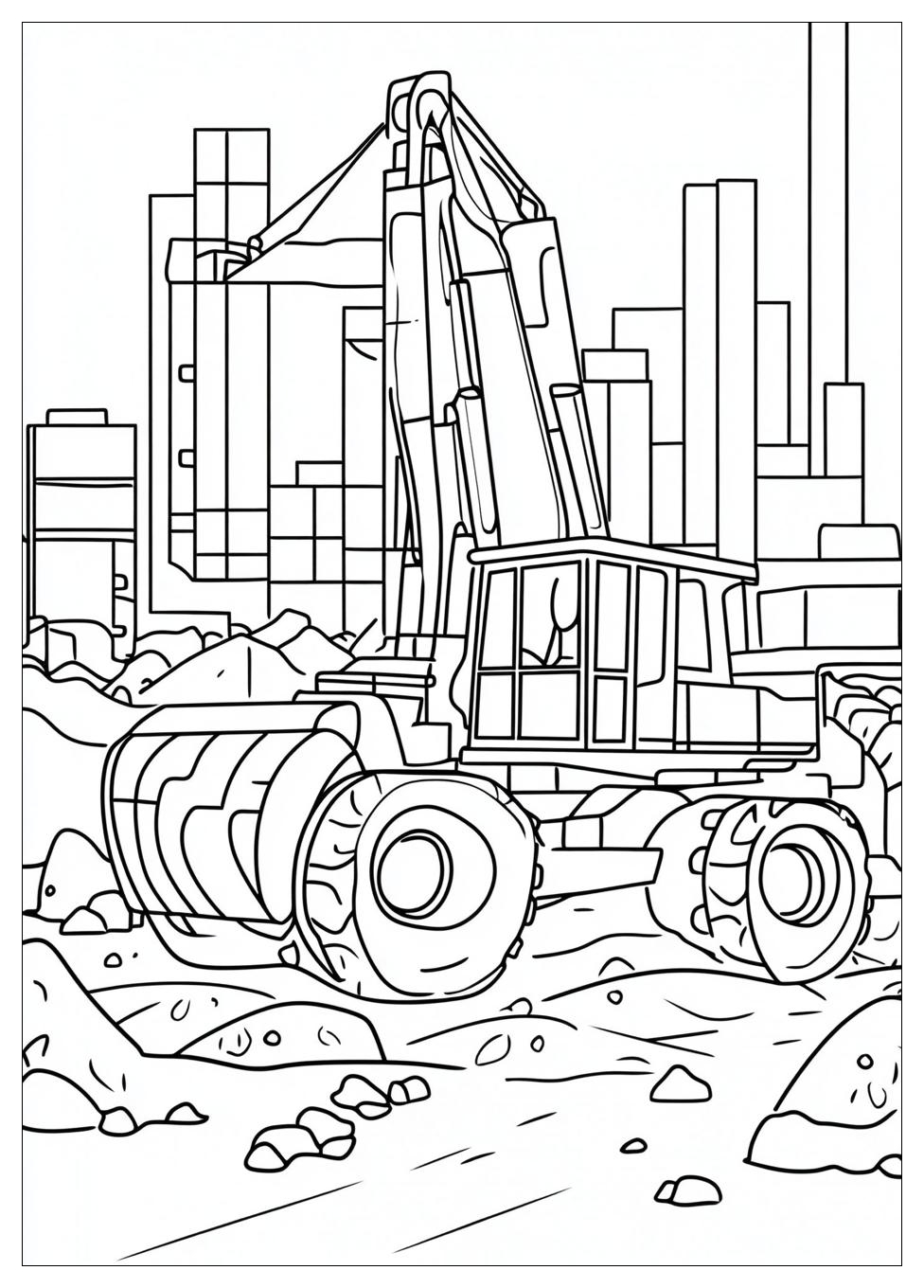 Construction Coloring Pages-5