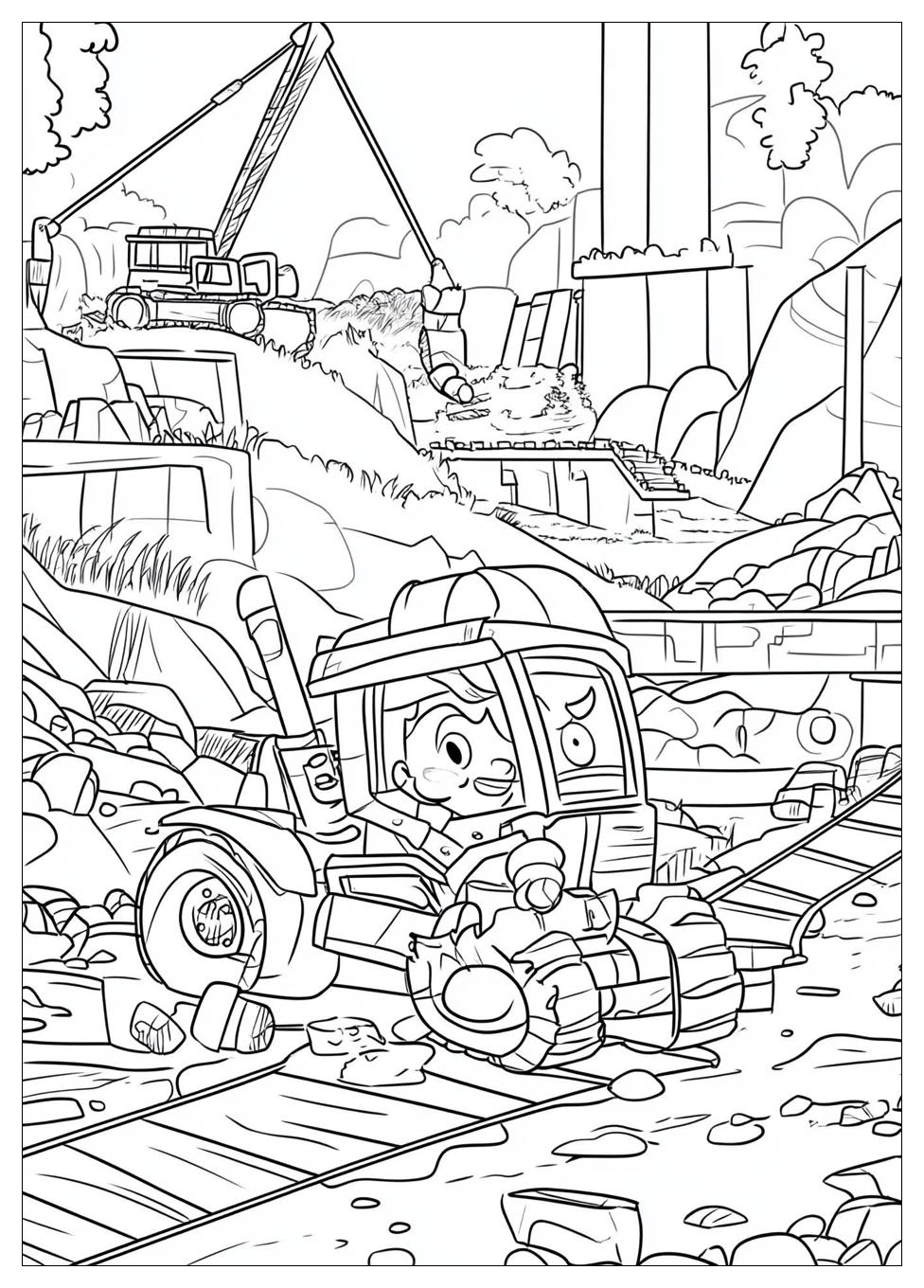 Construction Coloring Pages-6