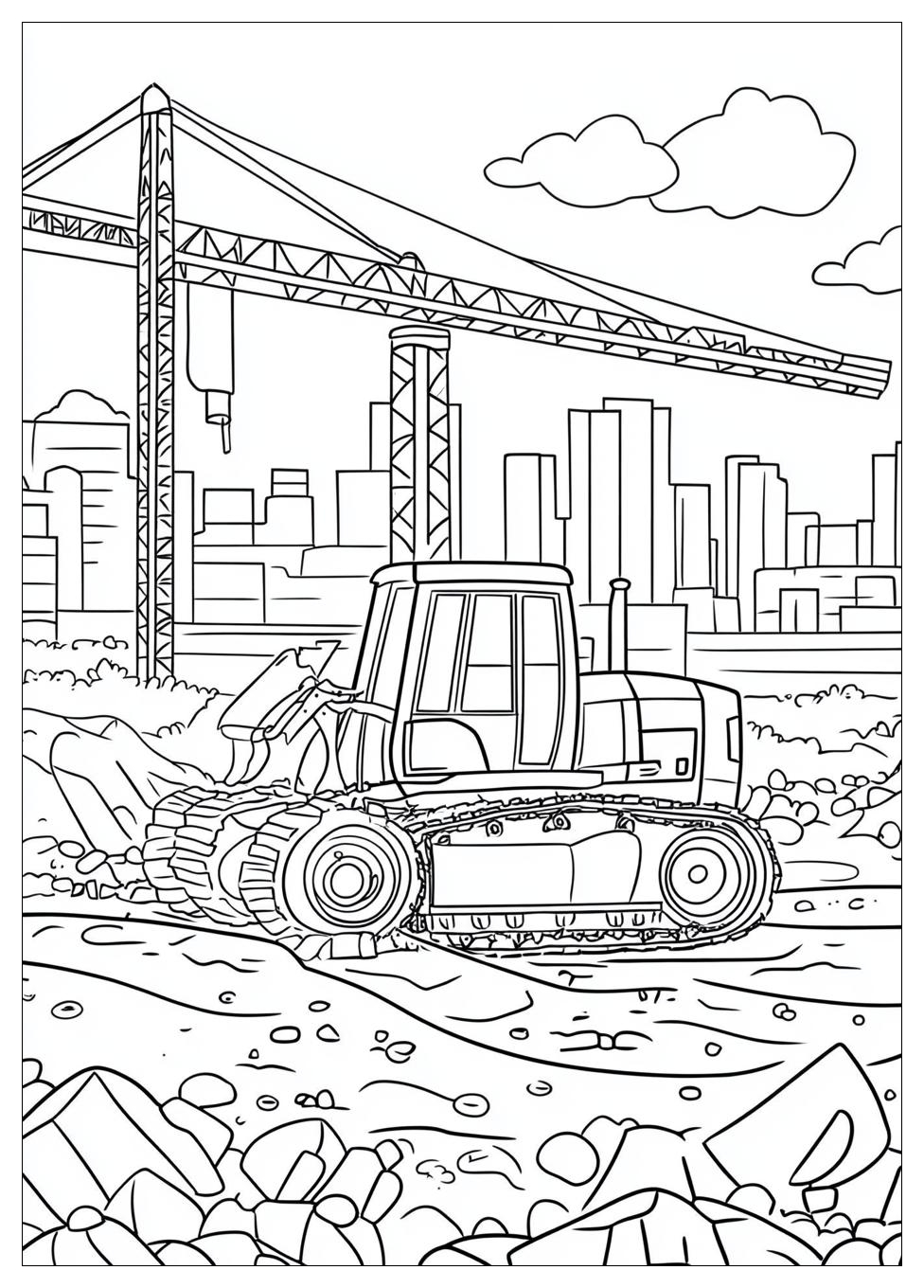 Construction Coloring Pages-7