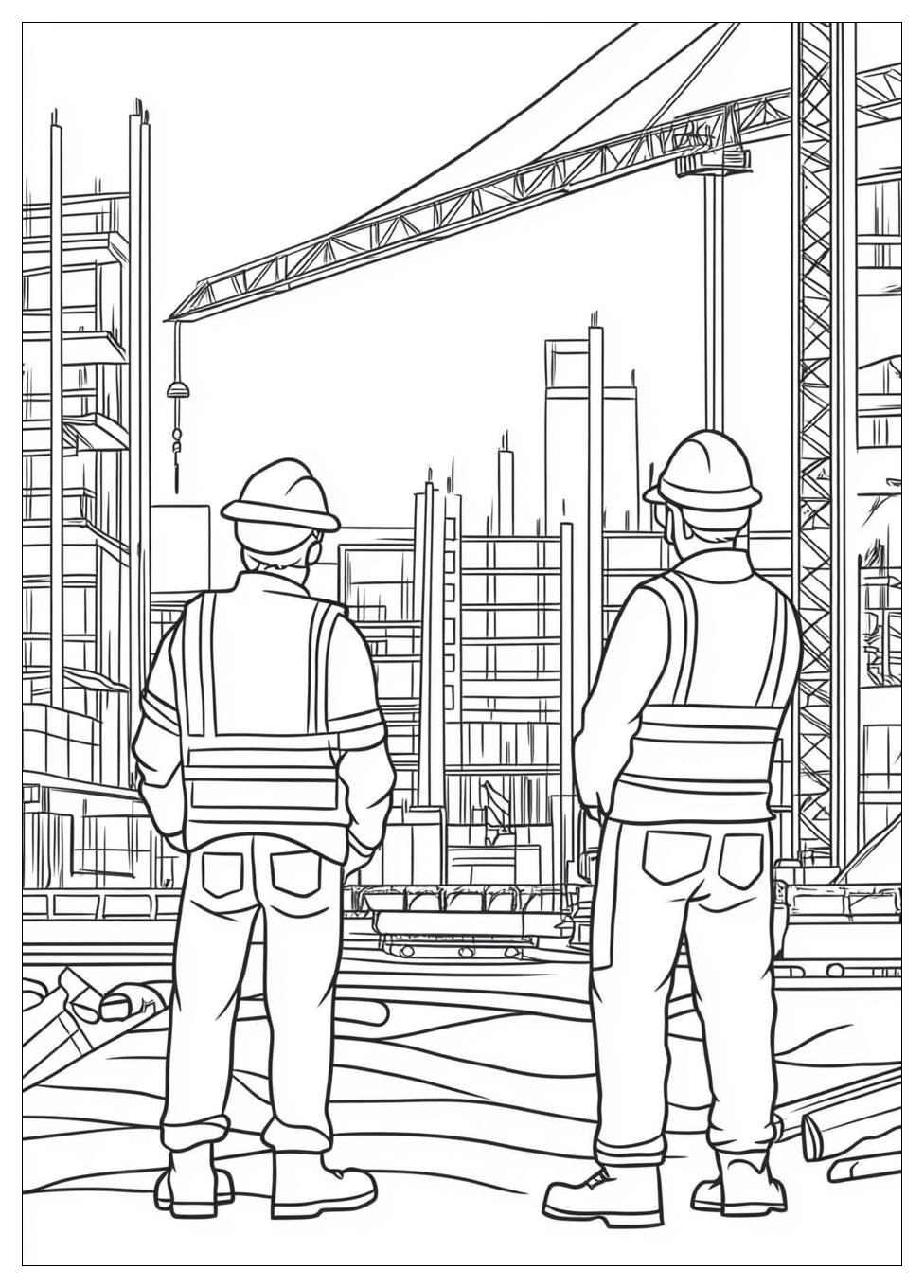 Construction Coloring Pages-9