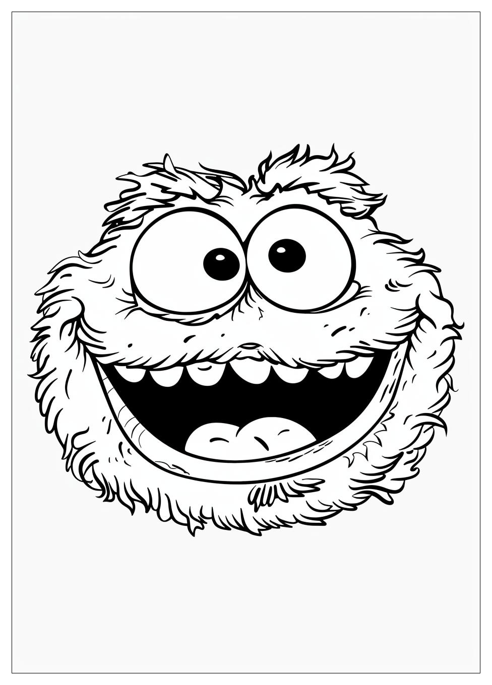 Cookie Monster Coloring Pages-15