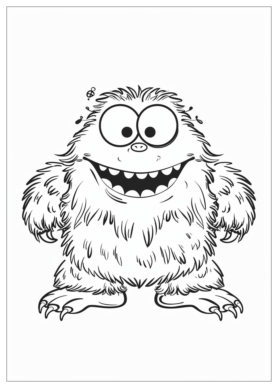 Cookie Monster Coloring Pages-19