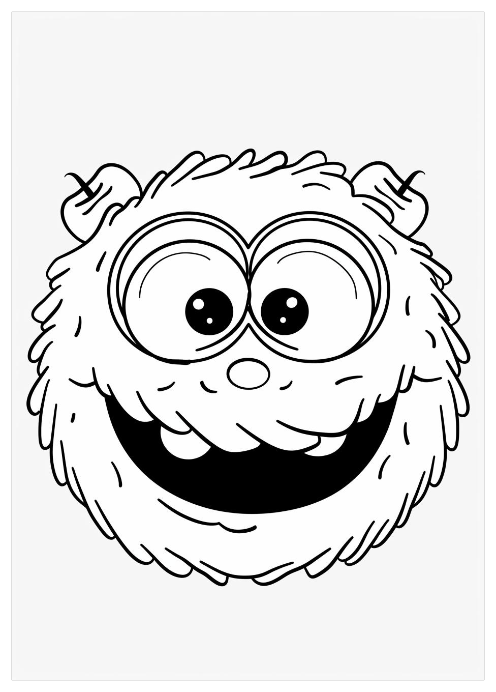 Cookie Monster Coloring Pages-5
