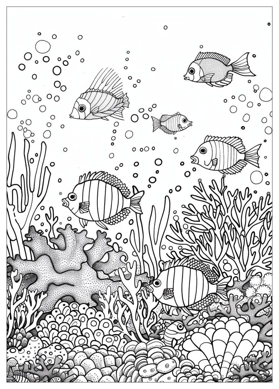 Coral Reef Coloring Pages-10
