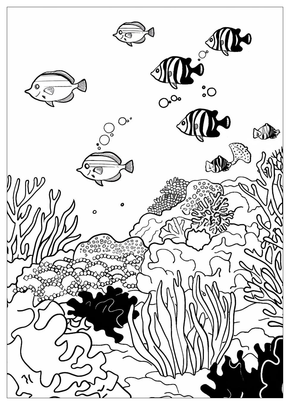 Coral Reef Coloring Pages-12
