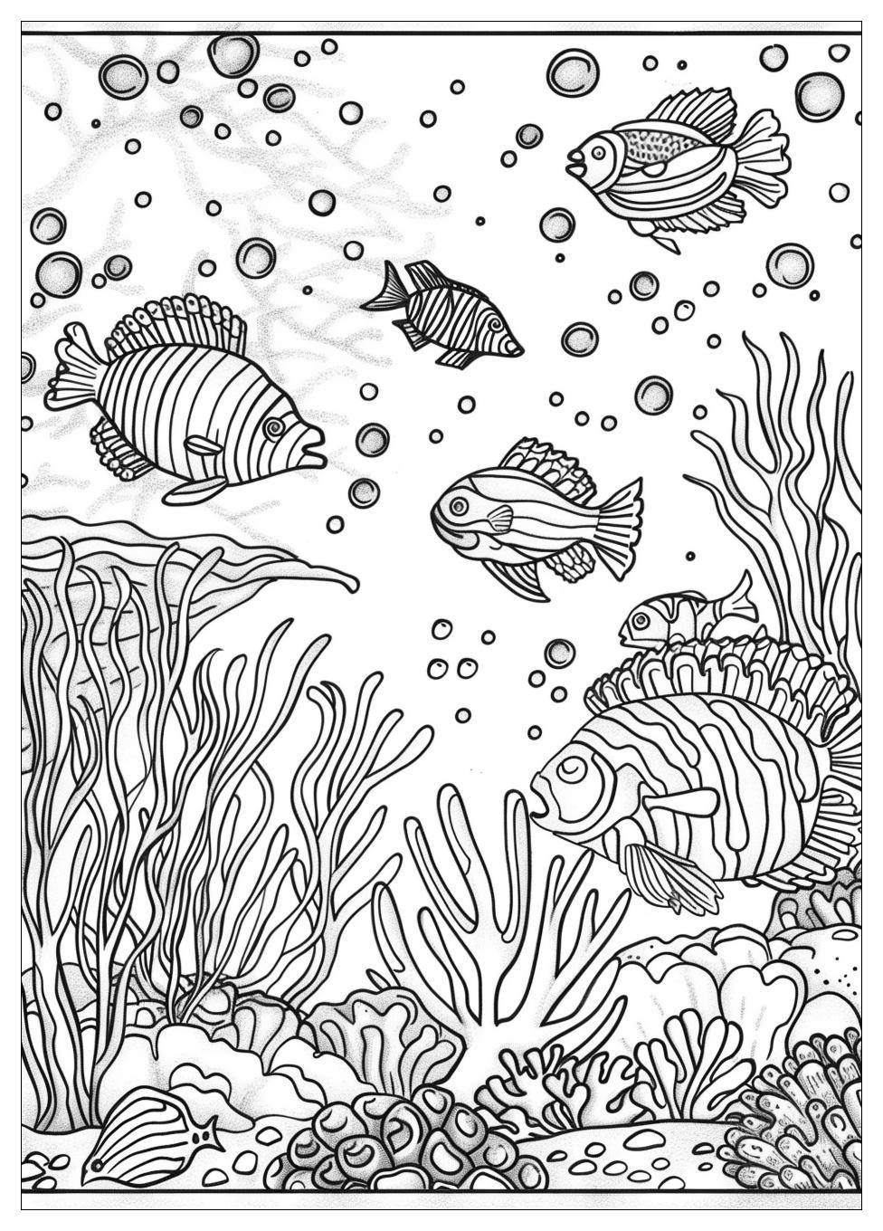 Coral Reef Coloring Pages-15