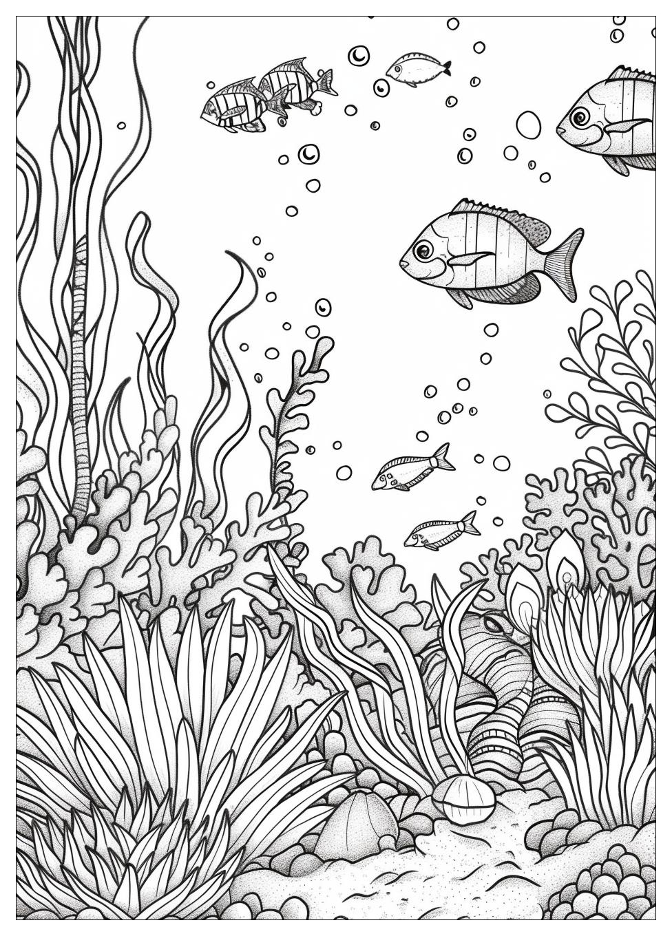 Coral Reef Coloring Pages-16