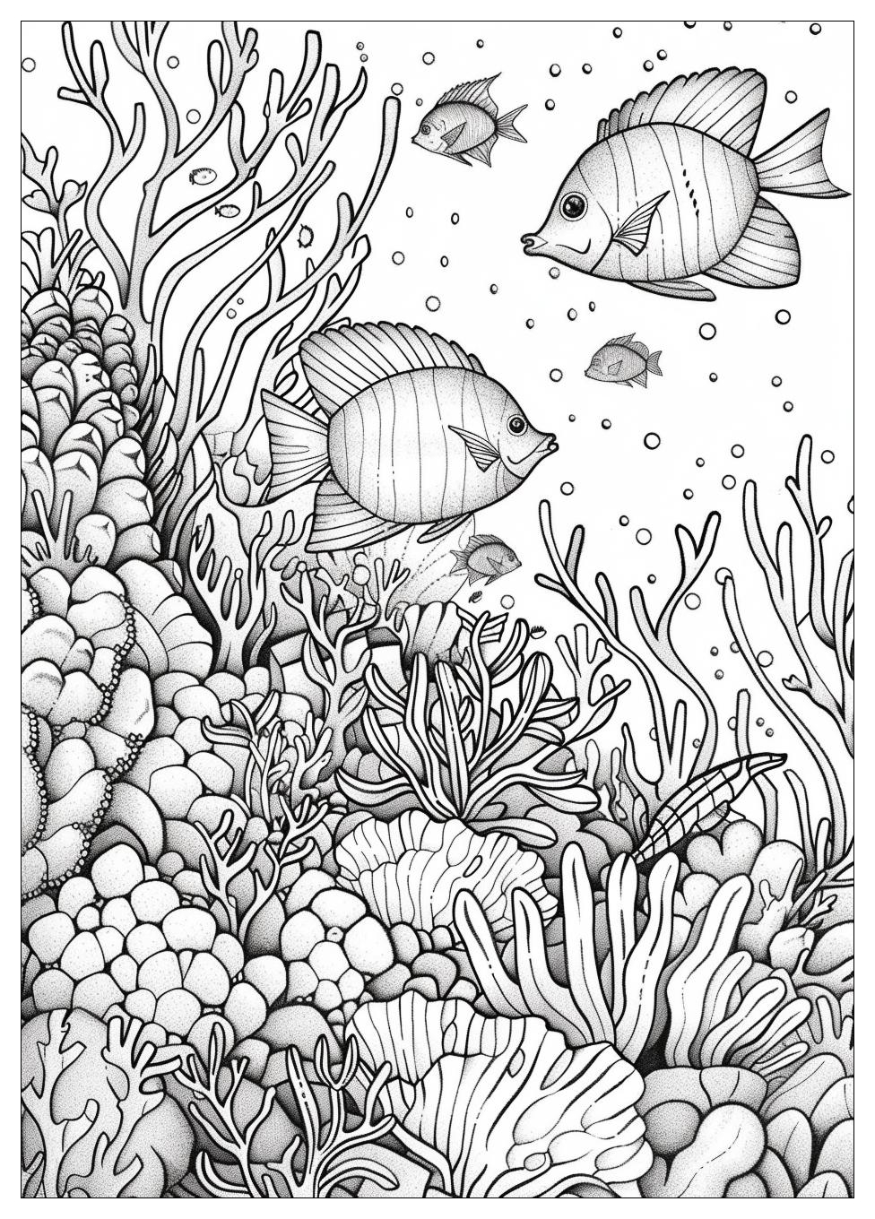 Coral Reef Coloring Pages-18