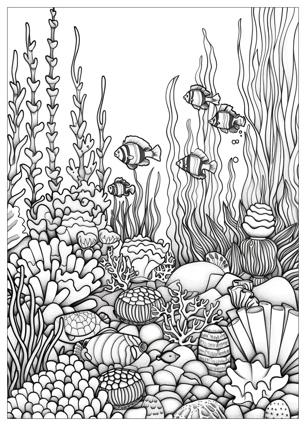 Coral Reef Coloring Pages-19