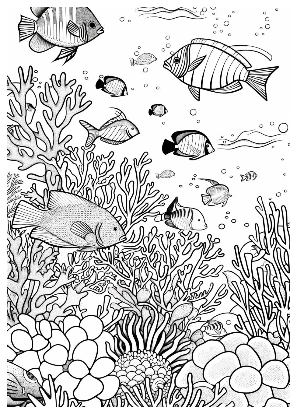 Coral Reef Coloring Pages-20