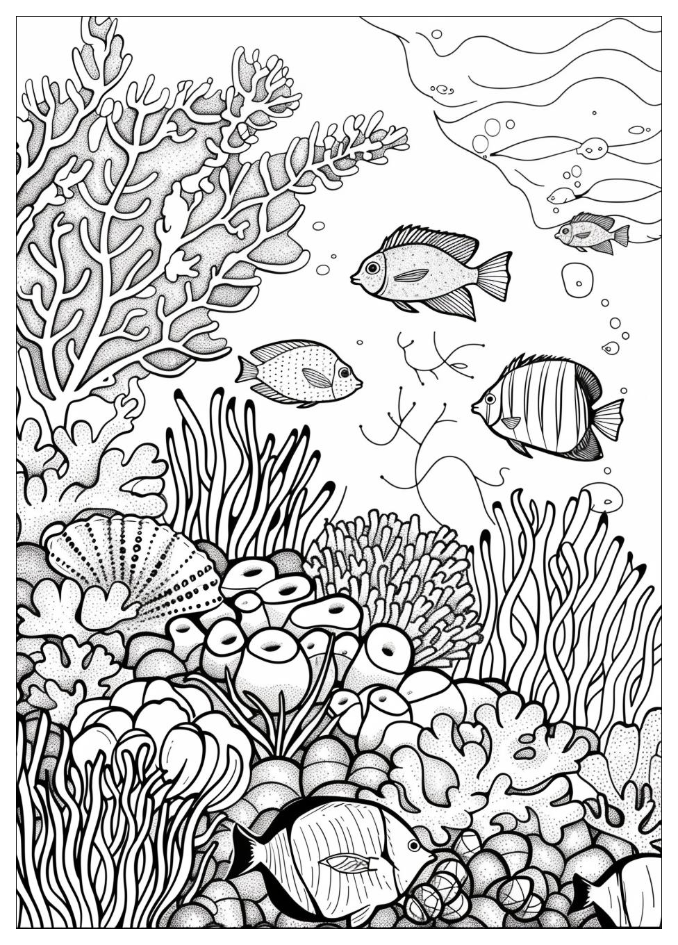 Coral Reef Coloring Pages-3