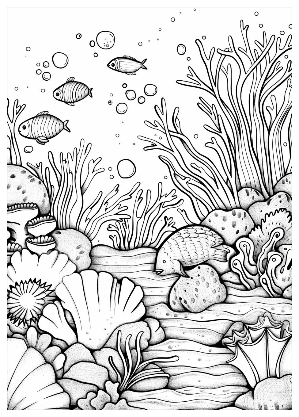 Coral Reef Coloring Pages-6