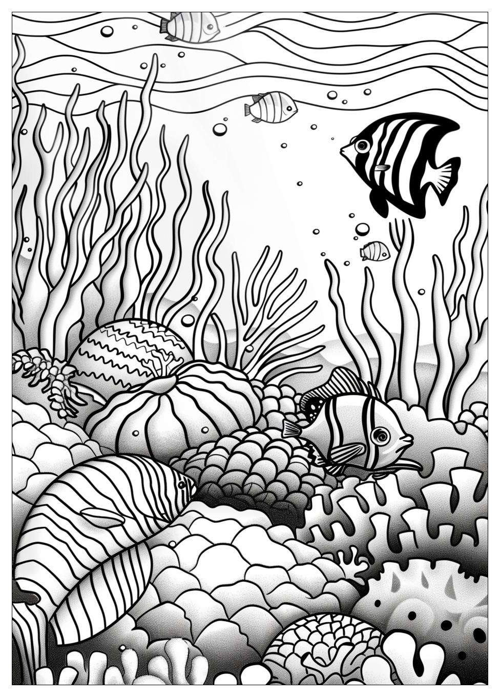 Coral Reef Coloring Pages-7