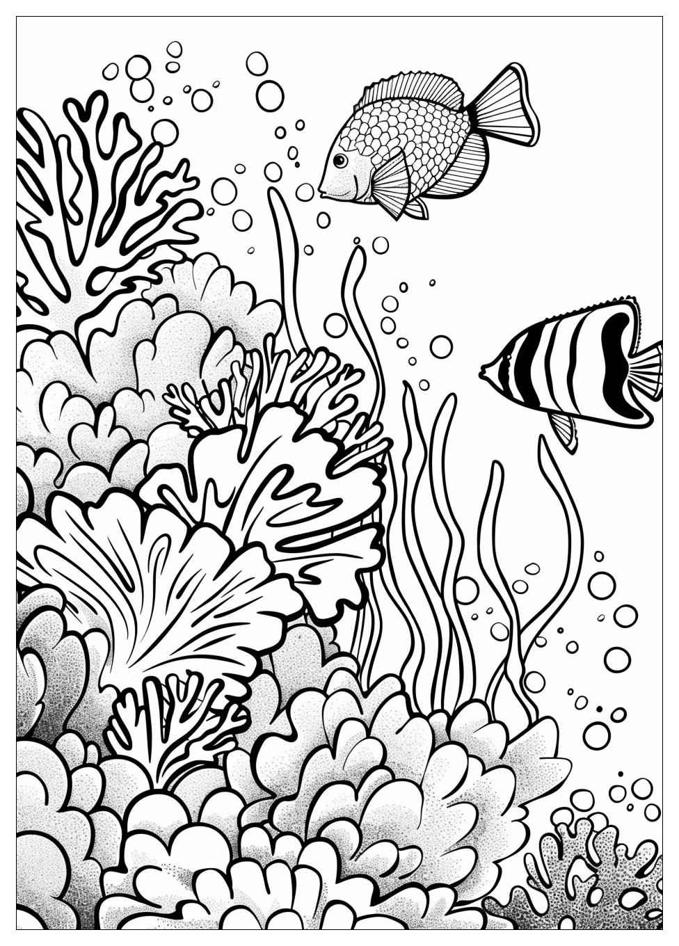 Coral Reef Coloring Pages-9