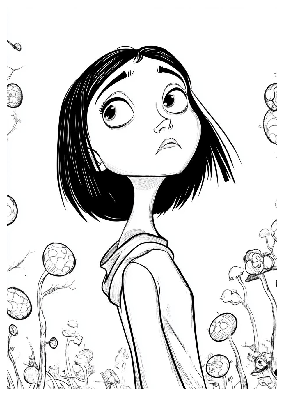 Coraline Coloring Pages-1