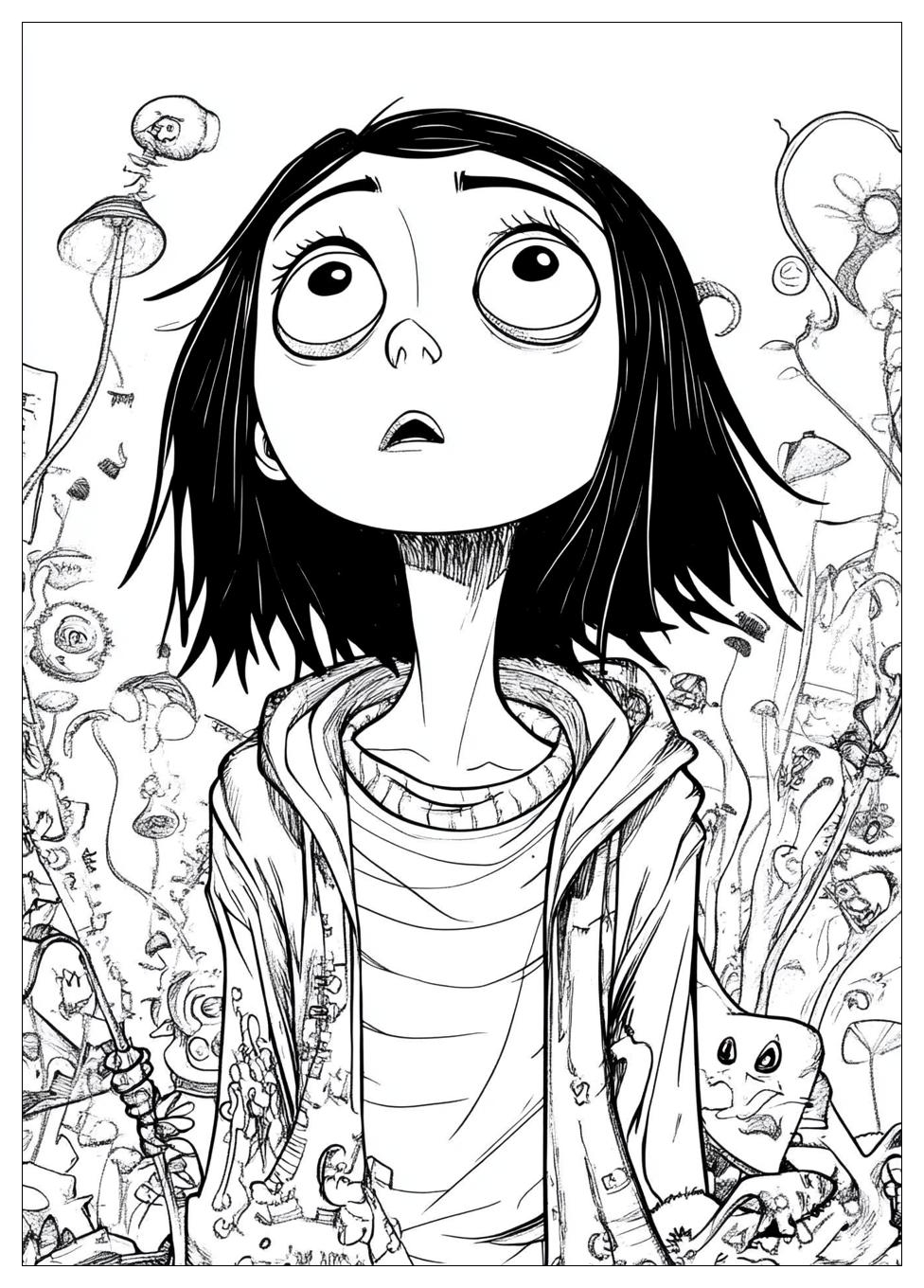 Coraline Coloring Pages-14
