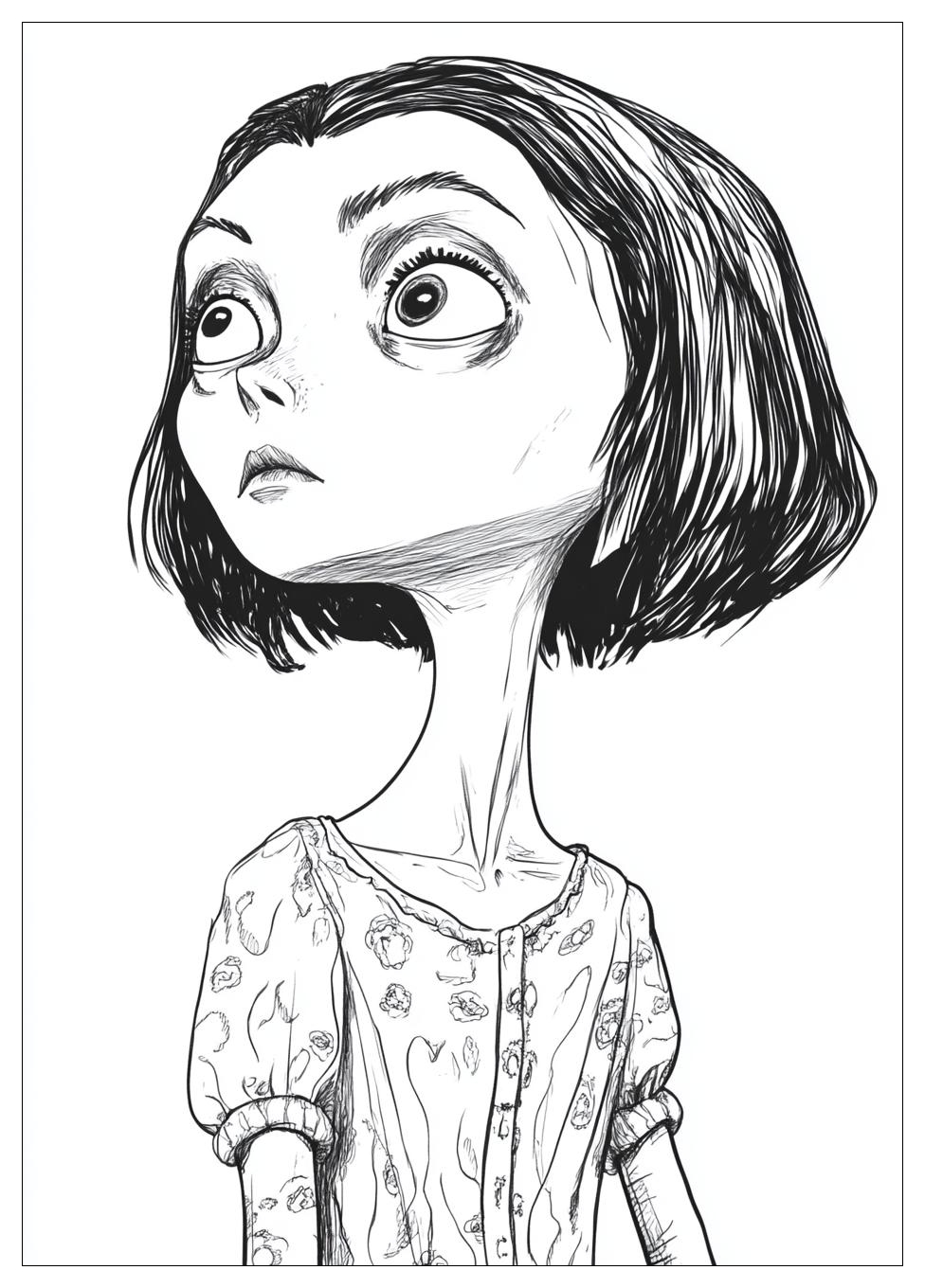 Coraline Coloring Pages-2