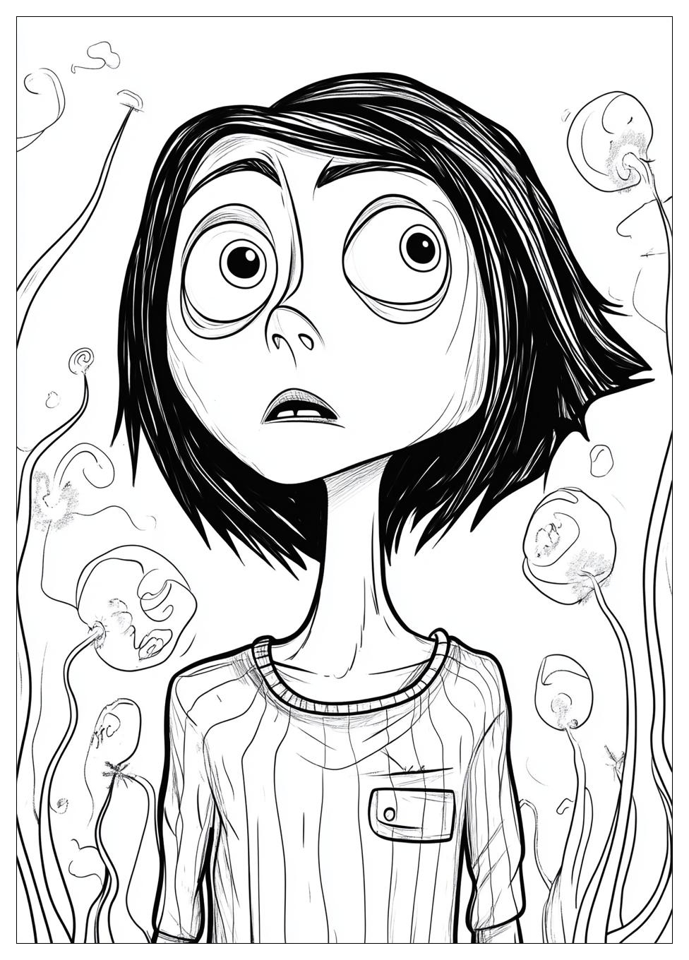 Coraline Coloring Pages-4