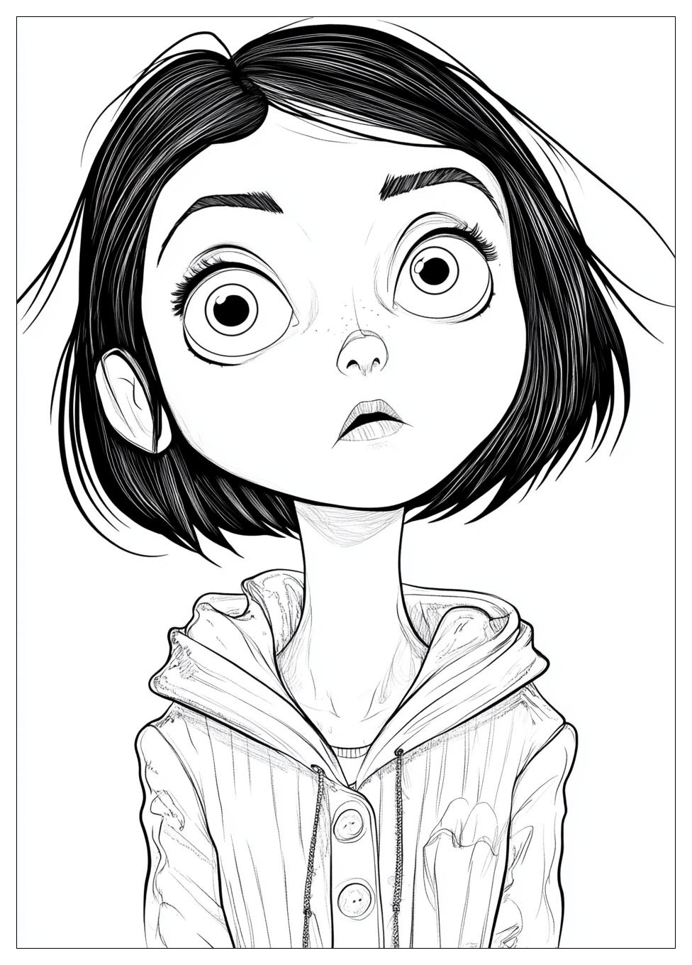Coraline Coloring Pages-9