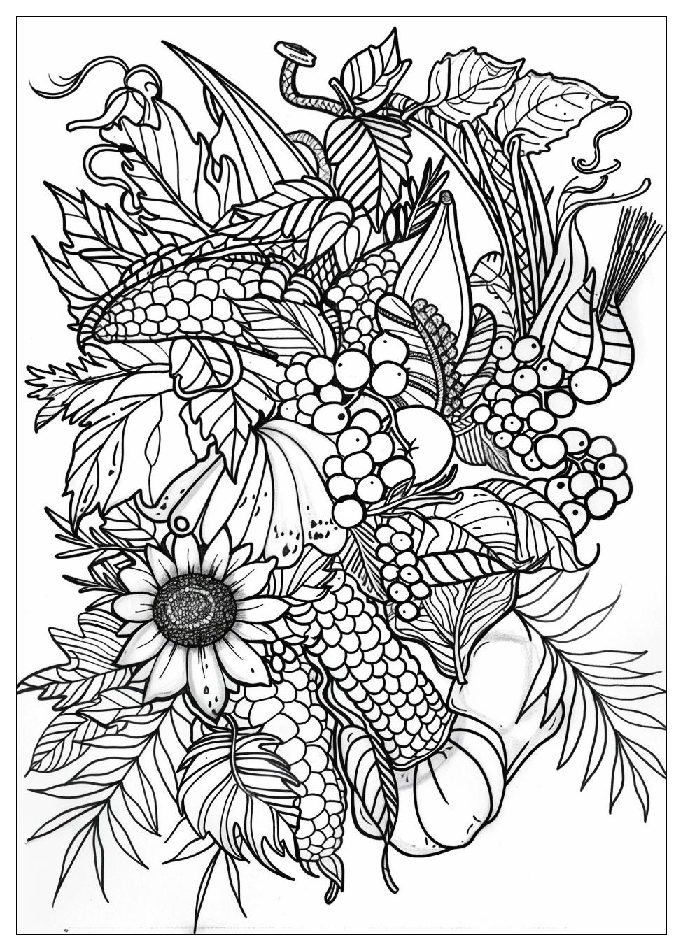 Cornucopia Coloring Pages-20