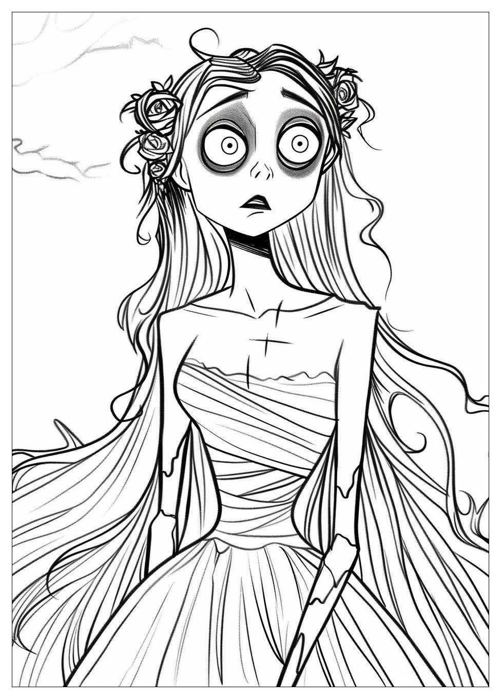 Corpse Bride Coloring Pages-10