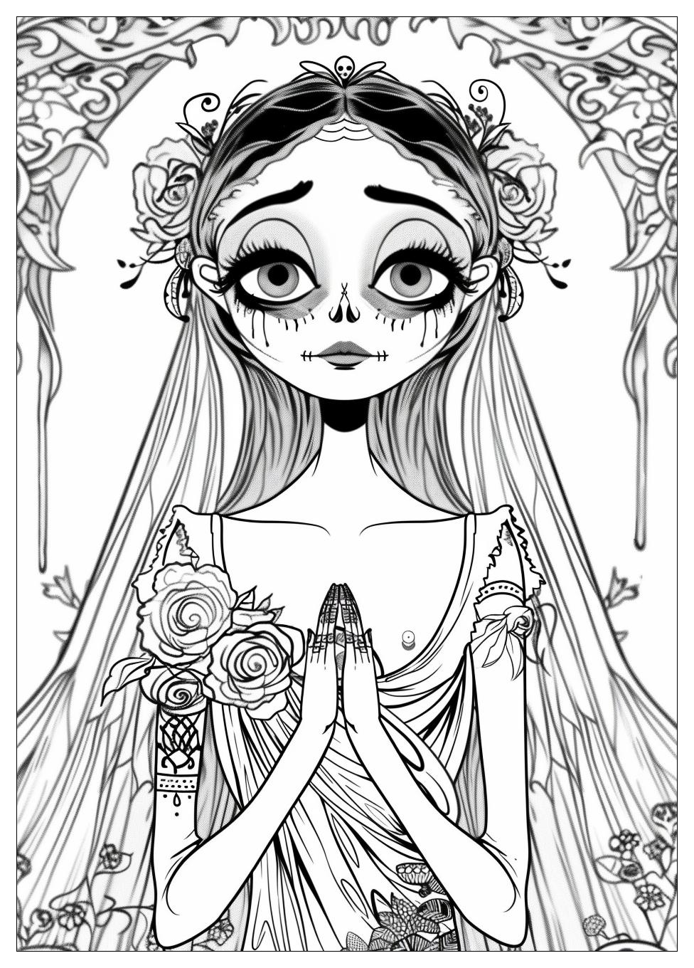 Corpse Bride Coloring Pages-13