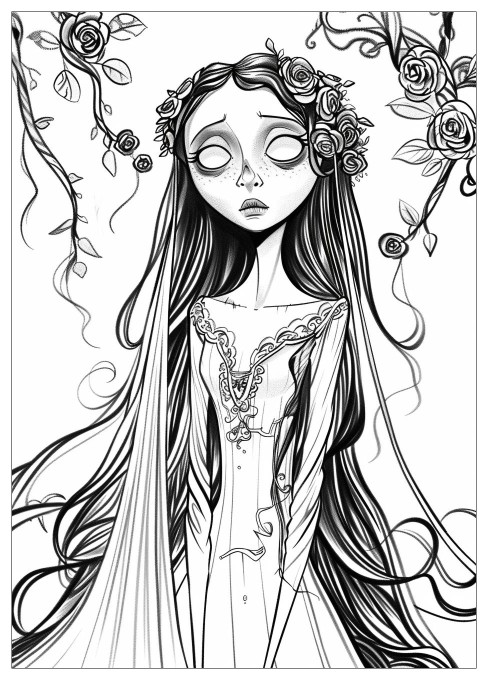 Corpse Bride Coloring Pages-15