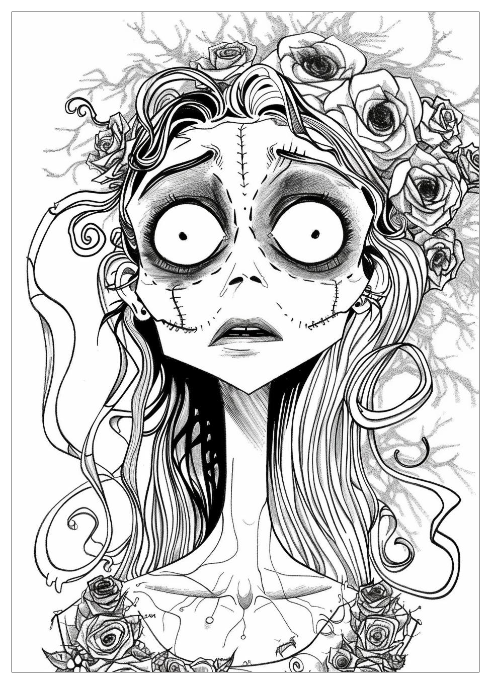 Corpse Bride Coloring Pages-16